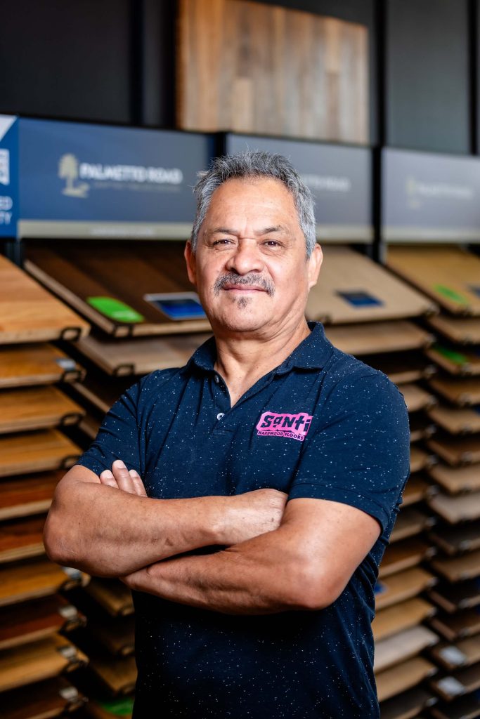 Experienced Santi Hardwood Floors team member and flooring professional